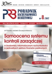 Samoocena systemu kontroli zarządczej w środowisku informatycznym rachunkowości w jsfp