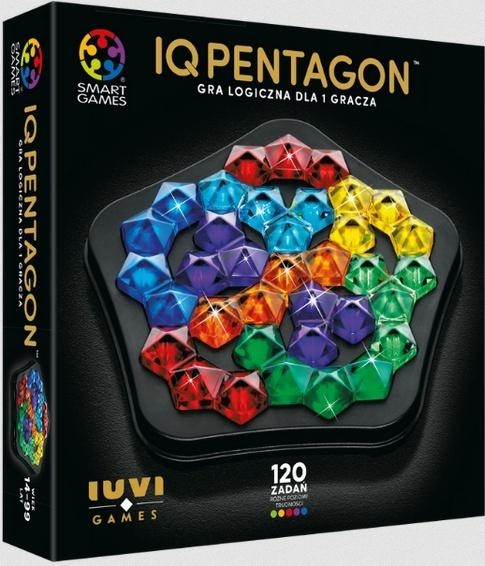 <img src='https://webimage.pl/pics/375/8/d5906700248375.jpg' style='height:440px' /> Smart Games IQ Pentagon Deluxe (PL) IUVI Games