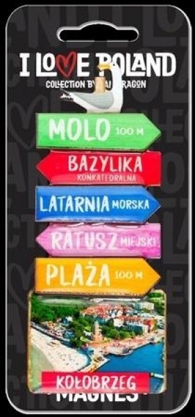 Magnes I love Poland Kołobrzeg ILP-MAG-C-KOL-07