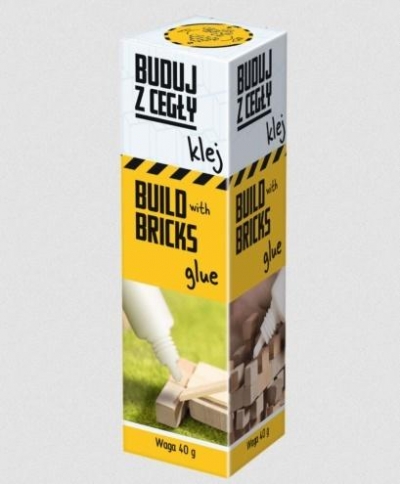 Brick Trick - Buduj z cegły klej 40g TREFL