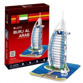 Puzzle 3D: budynek Burj al Arab