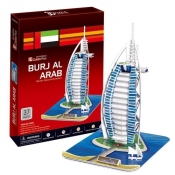 Puzzle 3D: budynek Burj al Arab