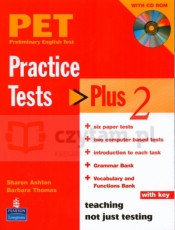 PET Practice Tests Plus 2 sb+key+CD - Barbara Thomas