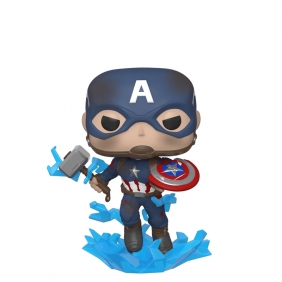 Figurka Funko POP Marvel: Endgame- Captain America with Broken Shield & Mjolnir (45137)