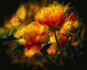 Malowanie po numerach - Magiczne tulipany 40x50cm