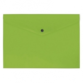 Teczka plastikowa na guzik Factis A4 kolor: zielony (8411574002376)