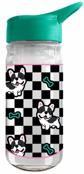 Astra, Bidon z rurką Aqua Pure - Cute Puppy