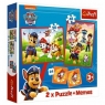 Puzzle 2w1 + memos - Psia ekipa w akcji TREFL