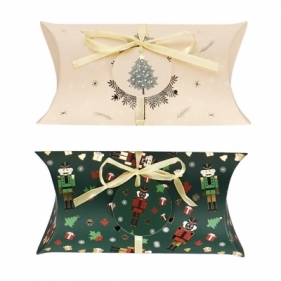 Pudełka składane typu pillow box 22x10cm / kpl. 2 szt.
