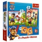 Puzzle 2w1 + memos - Psia ekipa w akcji TREFL