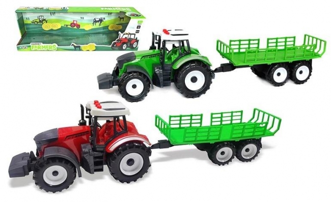 Traktor z przyczepą MIX