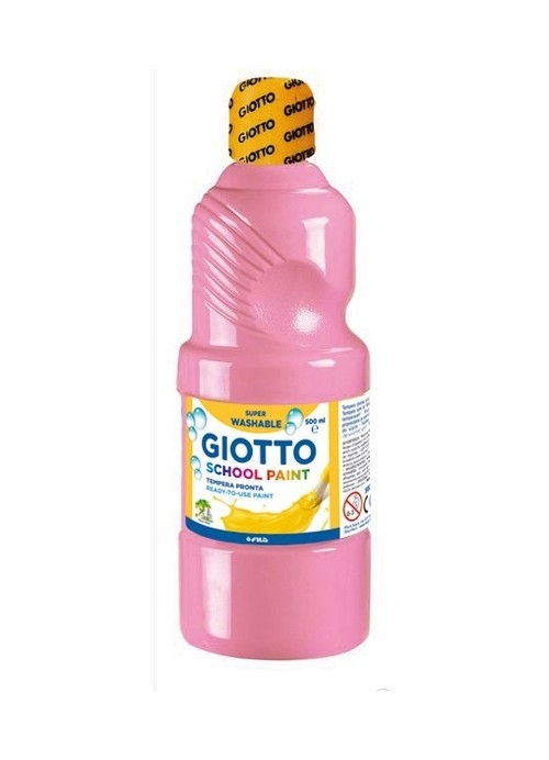 Farba Giotto School Paint Pink 500 ml