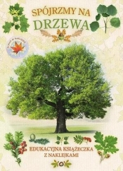 Spójrzmy na drzewa. Książeczka edukacyjna z naklejkami - Caz Buckingham, Pinnington Andrea