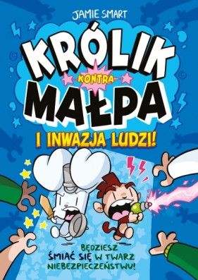 Królik kontra Małpa i inwazja ludzi! Tom 2 - Jamie Smart