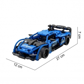 Klocki CADA. Samochód wyścigowy Shadow Sports Car. 380 elementów