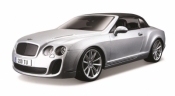 Bburago, Bentley Continental srebrny 1:18 (18-11037)