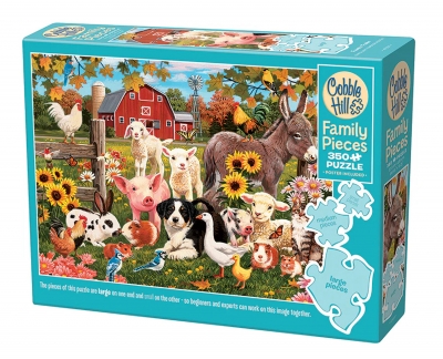 <img src='https://webimage.pl/pics/377/0/d625012470377.jpg' style='height:440px' /> Puzzle 350 Zwierzęta z farmy 113630