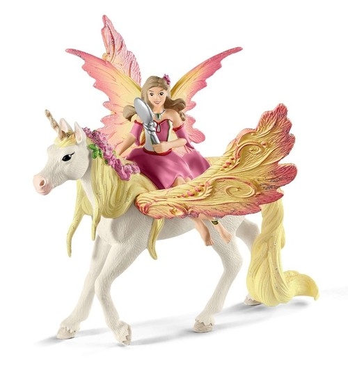 Schleich Bayala, Wróżka Feya z jednorożcem pegaza (SLH70568)