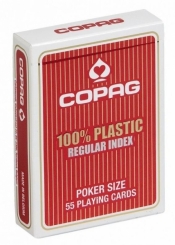 Karty do Pokera, czerwone (104001348)