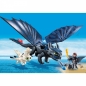 Playmobil Dragons: Szczerbatek i Czkawka z małym smokiem (70037)