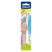 Zestaw Pędzli Pelikan 613F: 8/10/12 - płaskie, 3 szt