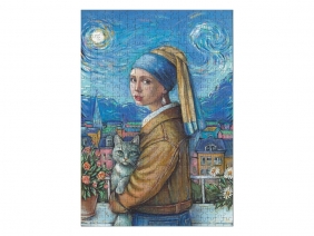 Puzzle Easy-L - Dziewczyna z Perłą, 500 el. (300680)