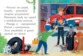 Wielki wyścig. Duże litery. Opowiadania do nauki czytania - Agata Giełczyńska-Jonik