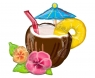Balon foliowy Supershape Coconut Pina Colada