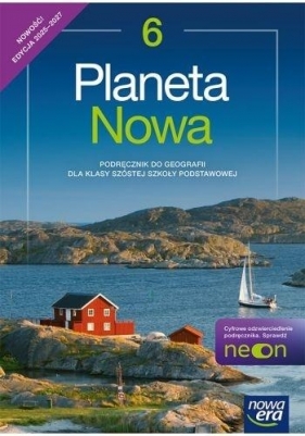 Geografia SP 6 Planeta Nowa Neon podr. - Tomasz Rachwał, Roman Malarz, Dawid Szczypiński
