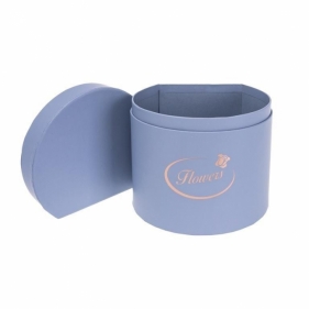 Pudełko Flower Box niebieski ROZETTE
