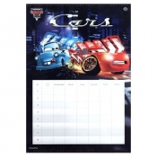 Plan lekcji ścienny Cars (OUTLET - USZKODZENIE)