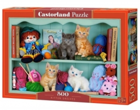 Puzzle 500: Kitten Shelves (B-53377)