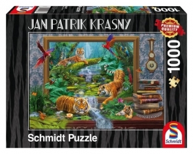 Puzzle Jan Patrik Krasny Tygrysy 1000