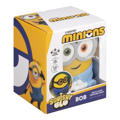 Lampka silikonowa z akumulatorem Minionki Bob