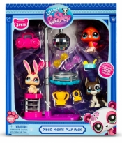 Littlest Pet Shop Disco z 3 figurkami seria 3 LPS00637