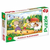 Puzzle 60 Bolek i Lolek Góry (0637)