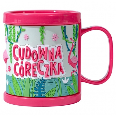 Kubek dla dziecka 3D Cudowna Córeczka