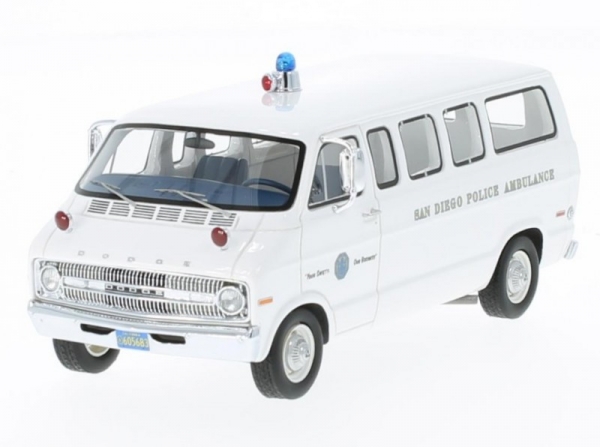 Dodge Sportsman San Diego Police Ambulance 1973 (46940)
