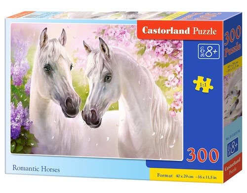 Puzzle 300 Romantic Horses (B-030378)