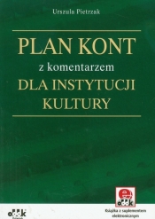 Plan kont z komentarzem dla instytucji kultury