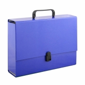 Teczka z rączką A4 10cm ciemnoniebieska PENMATE