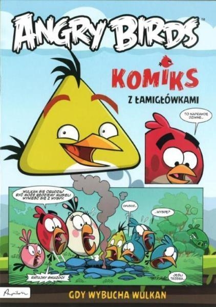 Angry Birds komiks. Gdy wybucha wulkan