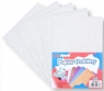  Papier ozdobny A4 brokatowy 140g srebrny 5ark