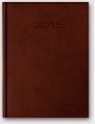 Kalendarz 2015 B5 51D menadżerski dzienny brązowy