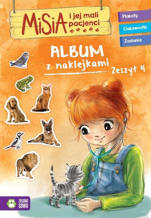 Misia i jej mali pacjenci. Album z naklejkami. Zeszyt 4