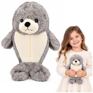 <img src='https://webimage.pl/pics/378/4/d5907990214378.jpg' style='height:440px' /> Pluszowa foka biało szara 30cm