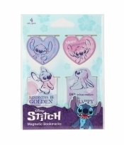 Coolpack, Zakładki magnetyczne Disney Fashion - Stitch pastel, 4 szt. (75378PTR)