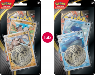 Pokemon TCG: Mega Evolution - Checklane Blister - Lycanroc/Wailord
