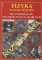 Fizyka Wybór Testów rozwiązania Tom 1 - Tomasz Persona