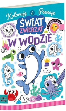 Kolorowanka a4 świat zwierząt - w wodzie - Agnieszka Matz